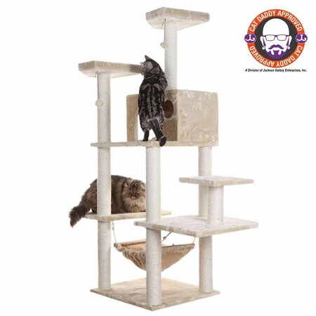 PETPRIDE Armarkat Classic Cat Tree 53 x 22 x 72 - Beige PE37660